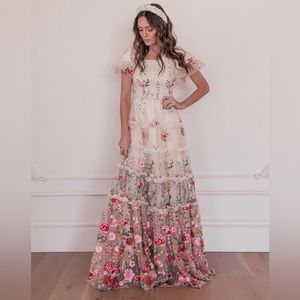 jessakae rose dress XS brand new